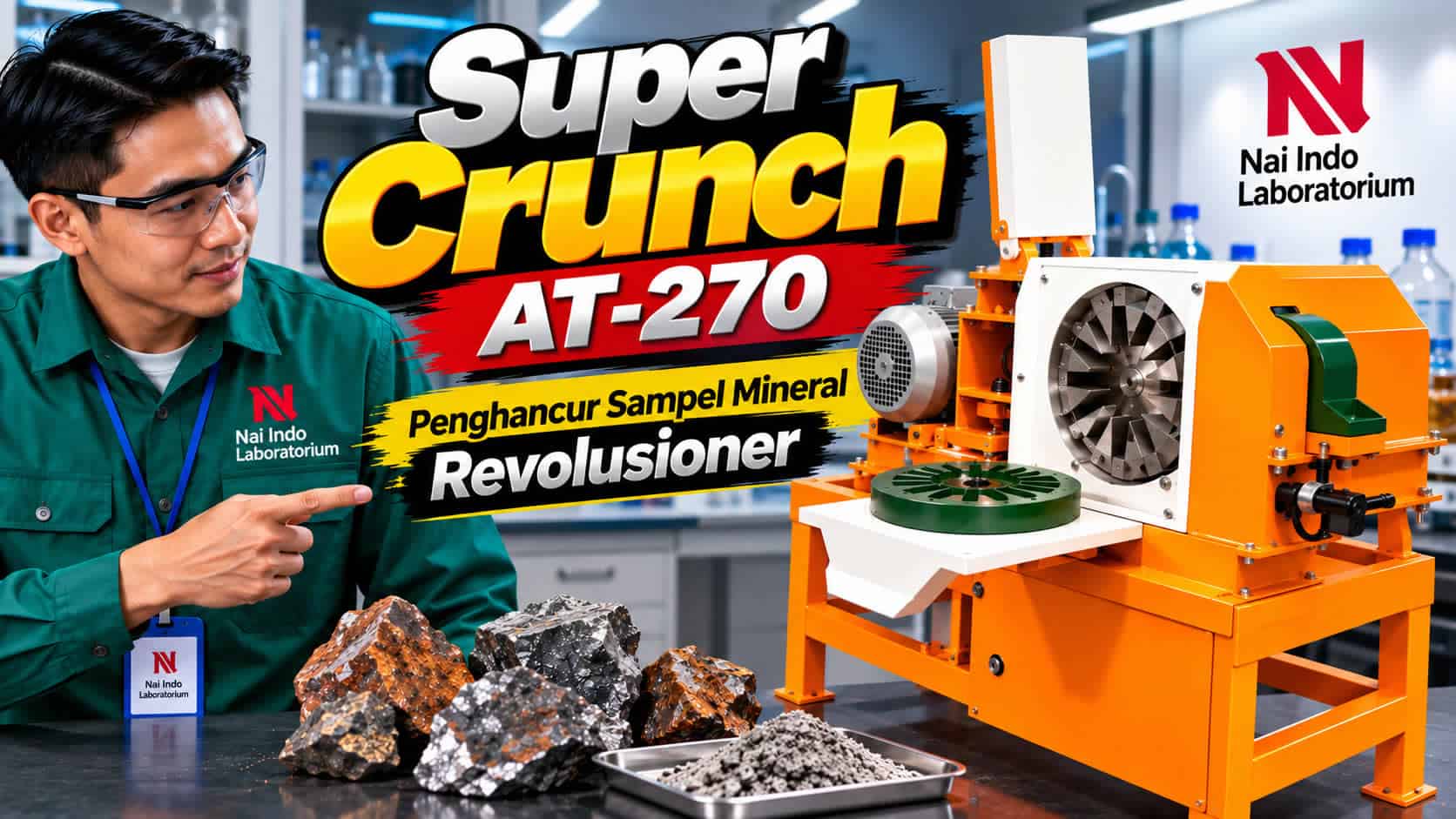 Super Crunch AT-270 Bergaransi