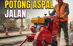 Mesin Potong Aspal Jalan